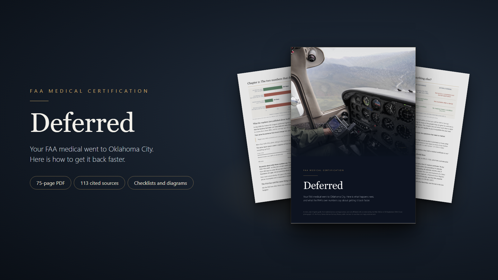 Deferred: The FAA Medical Deferral Guide