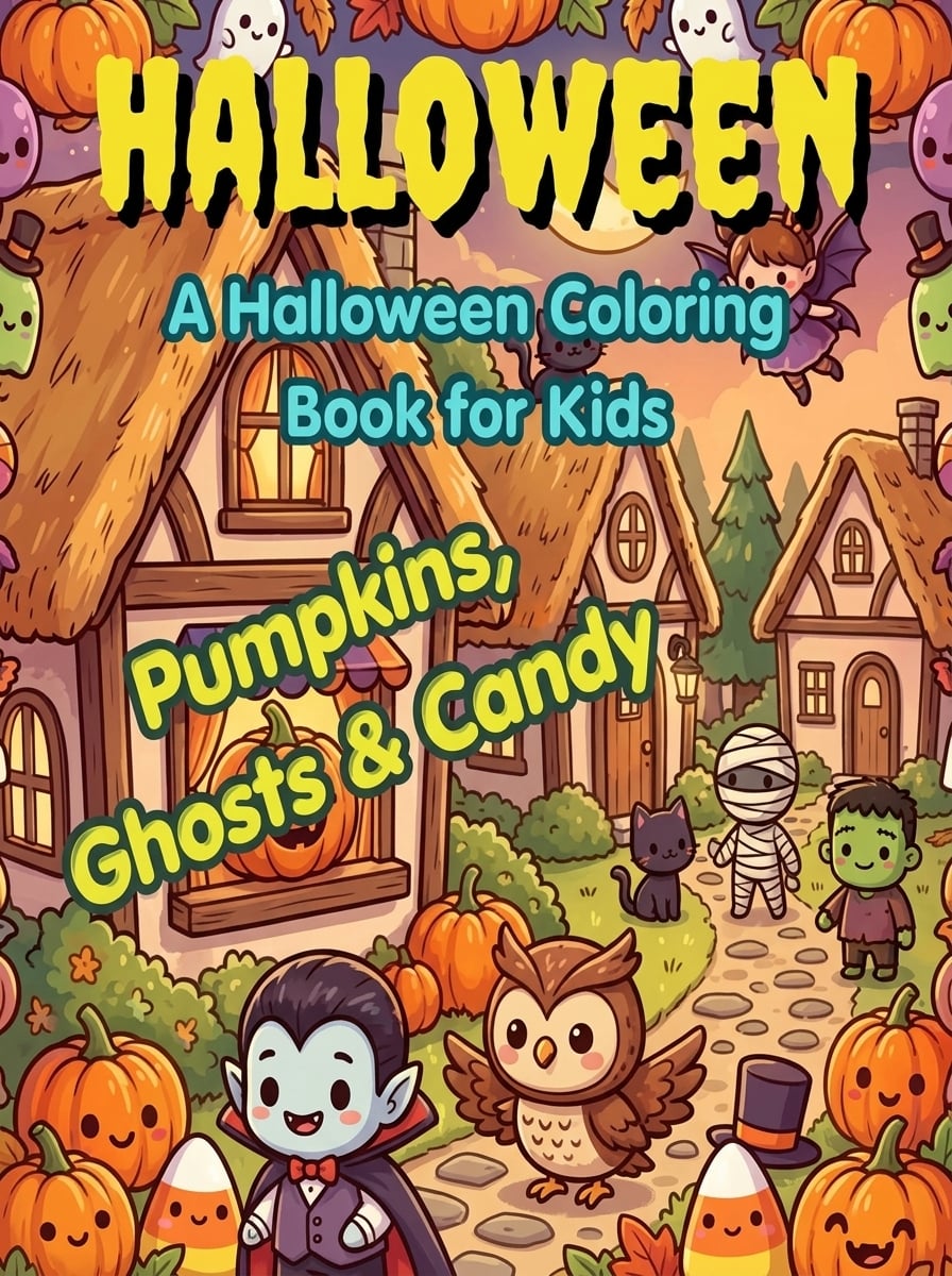 Halloween Pumpkins, Ghosts & Candy