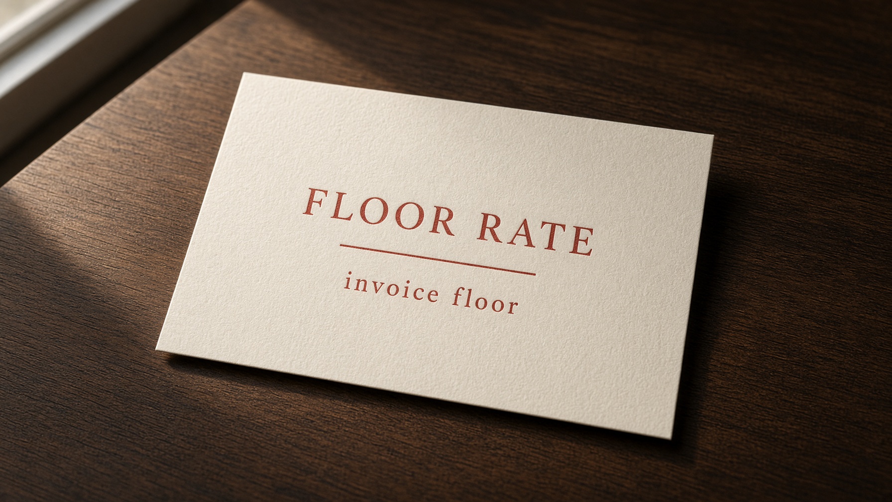 Floor Rate