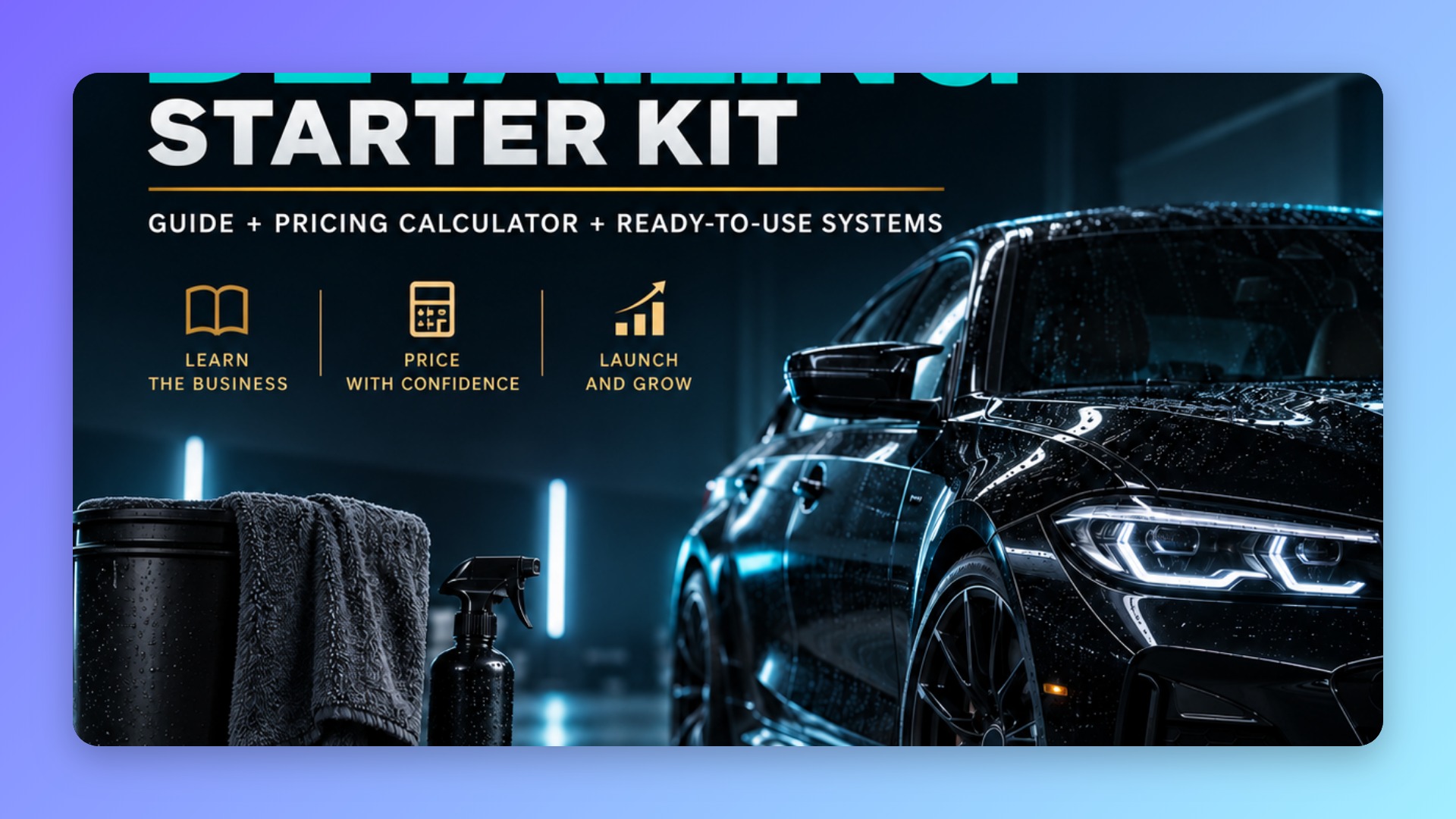 Mobile Car Detailing Starter Kit