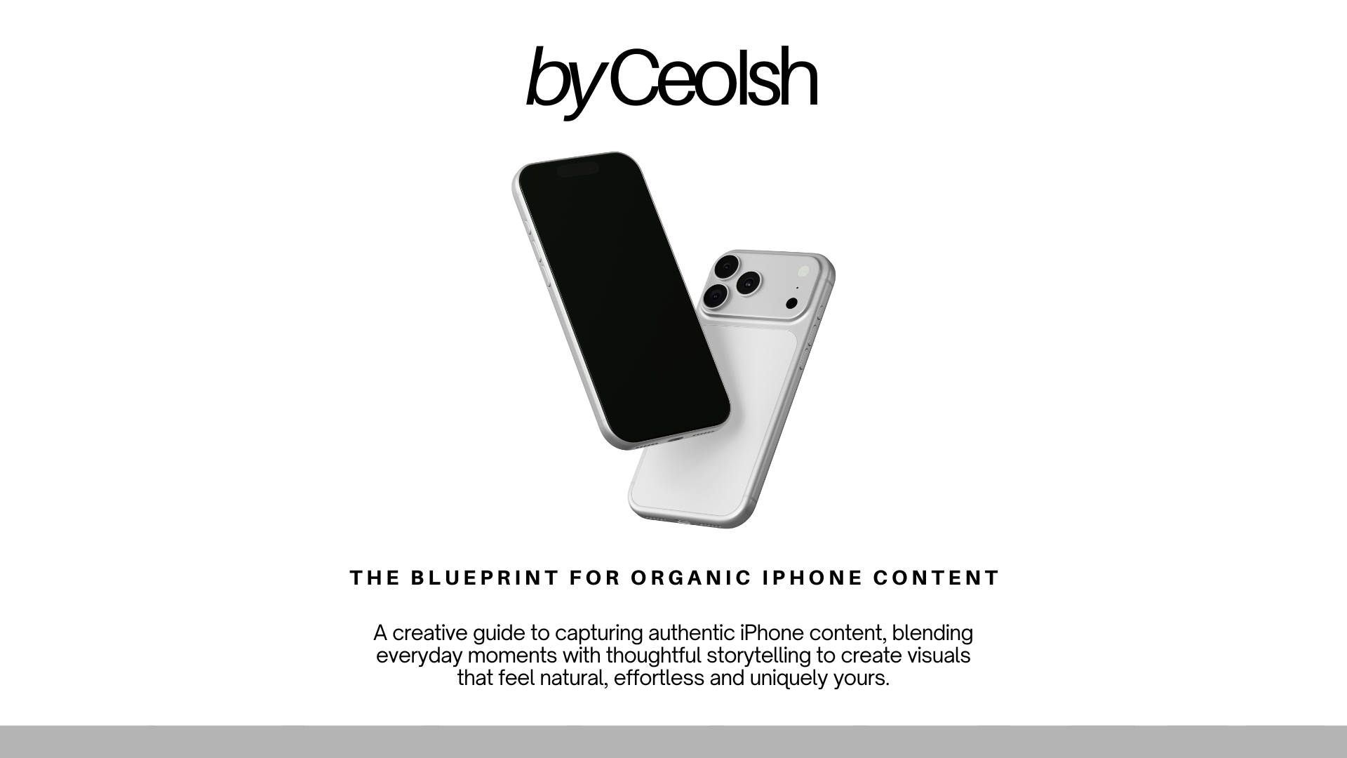 iPhone Content Blueprint