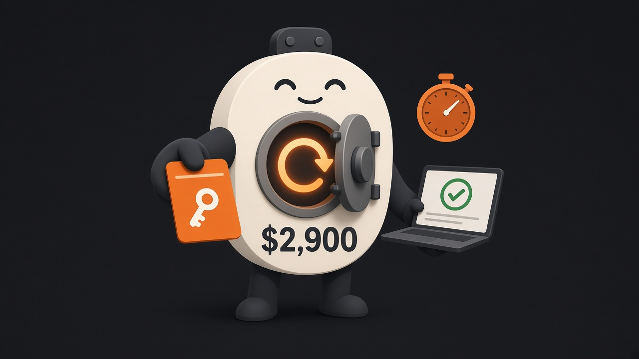 OwnerBuiltSoftware - $2900 deposit (Fully refundable within 7 days)