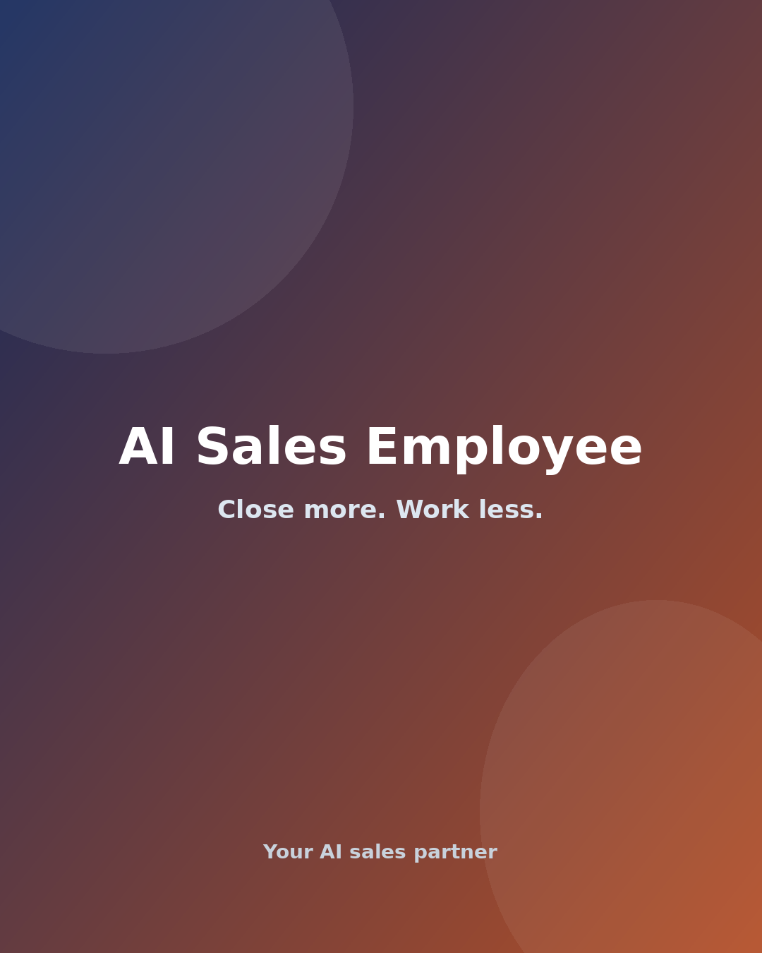 AI Sales Employee