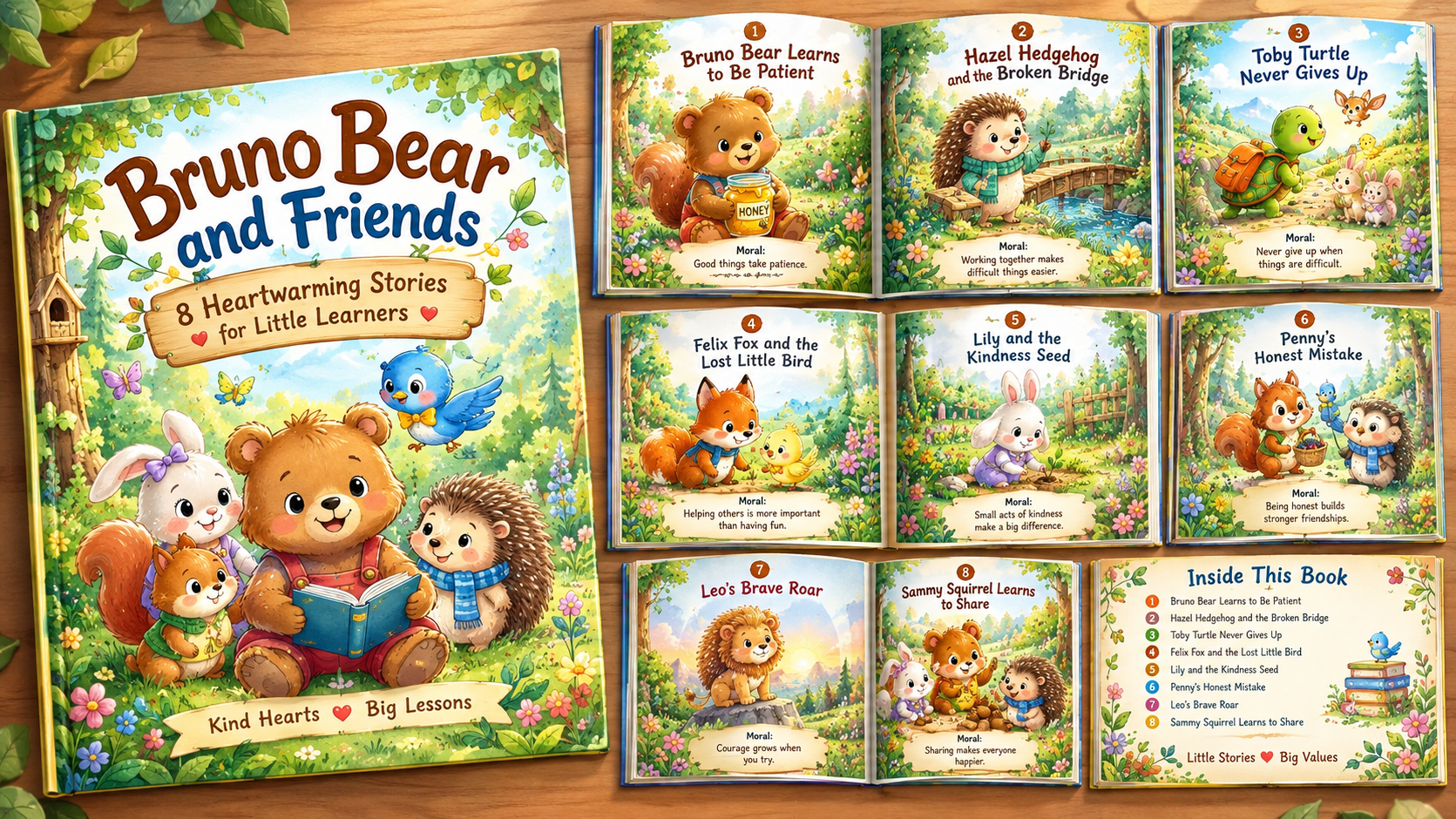 Story Book For Todlers| 8 Heartwarming Stories for Little Learners