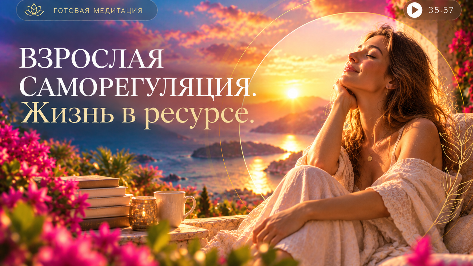 Цикл из 5 медитаций «Жизнь в ресурсе»