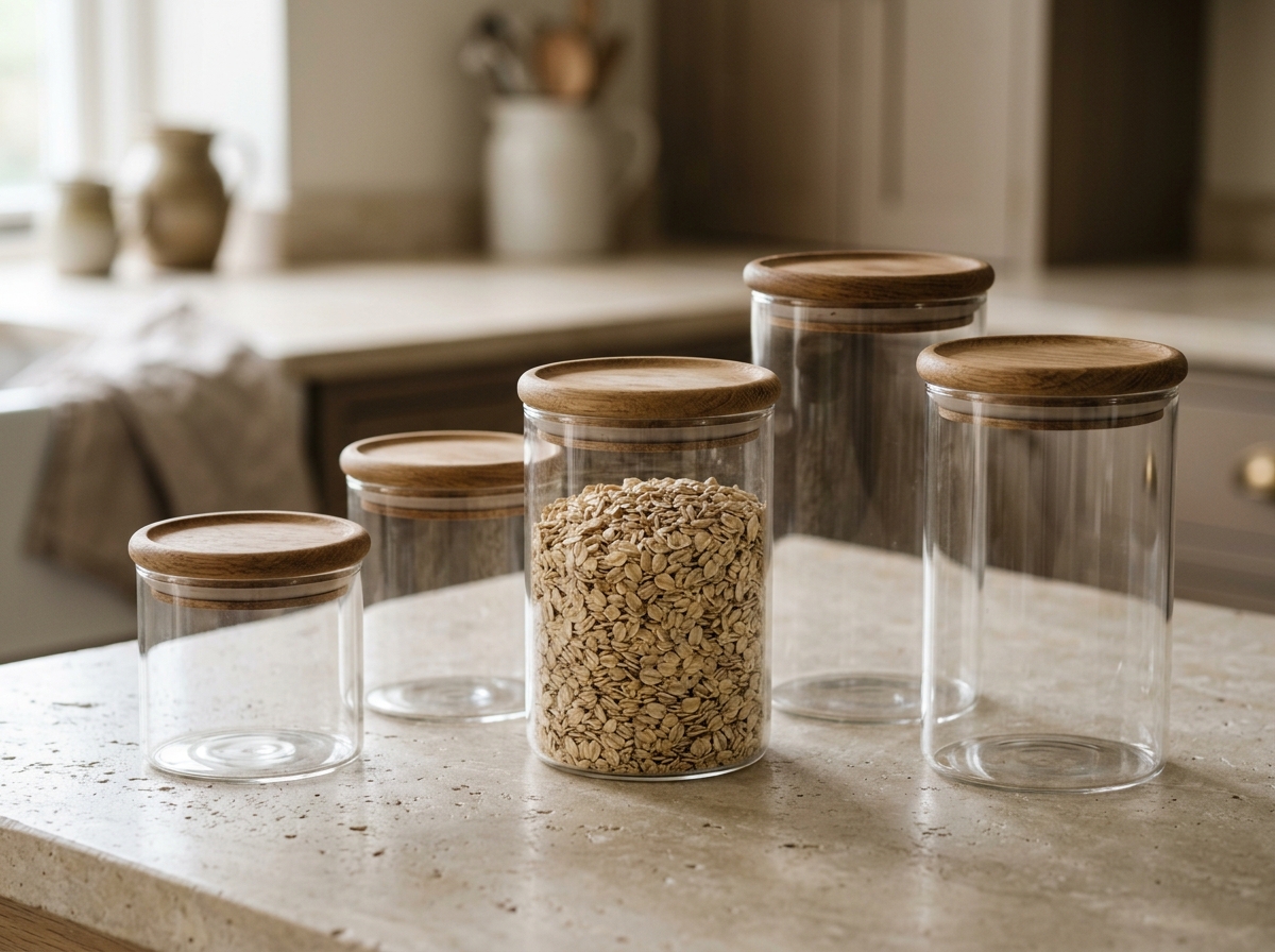 Glass Storage Set