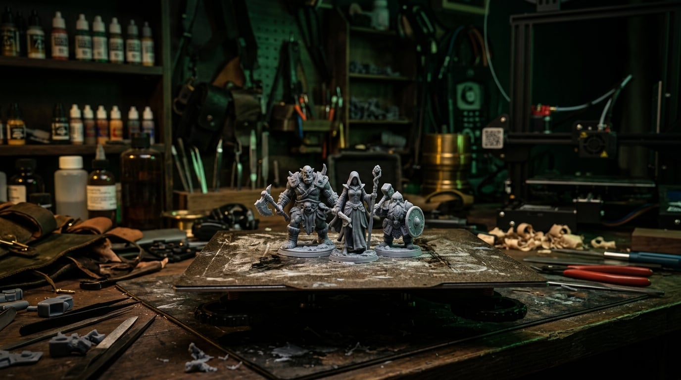 Tabletop Miniatures STL Pack