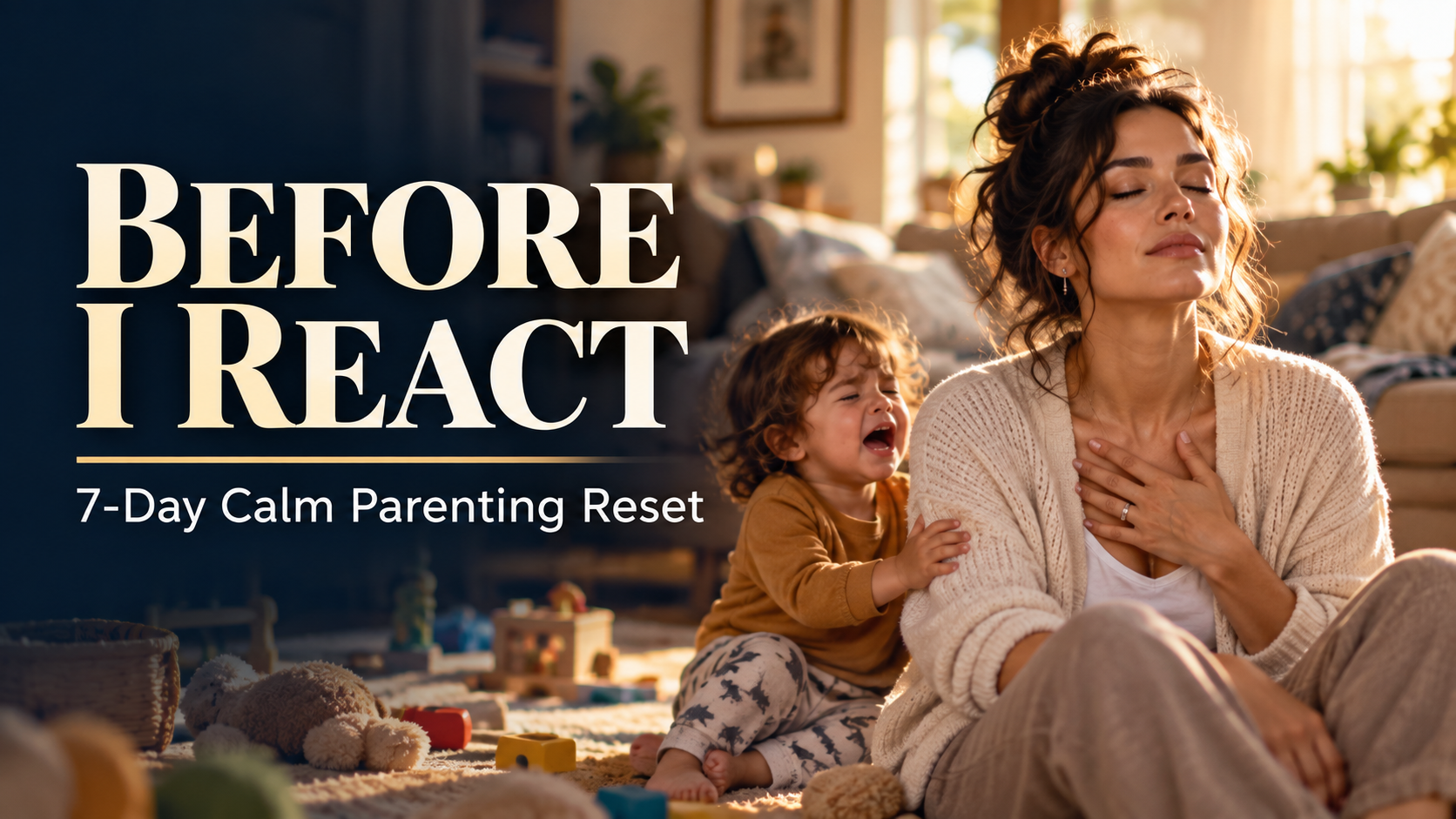 Before I React | Antes de reaccionar — 7-Day Calm Parenting Reset