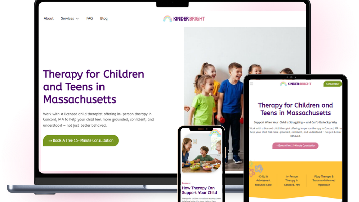 Done-for-You Therapy Website Template: JONAH Template