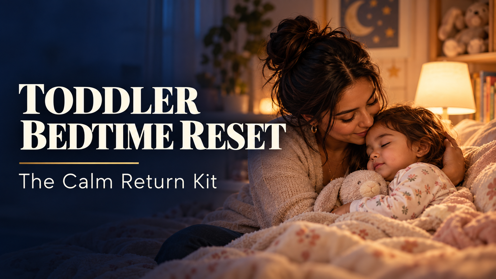 Toddler Bedtime Reset: The Calm Return Kit