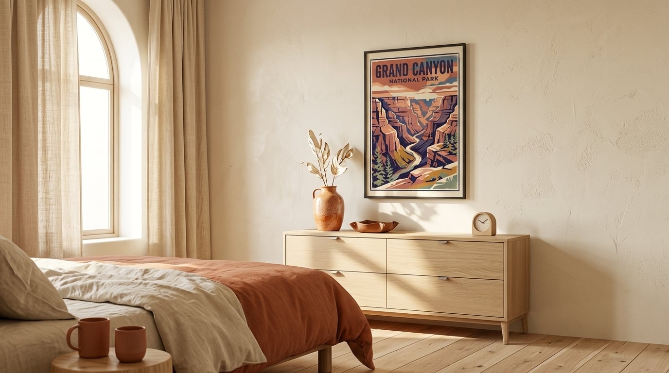 Grand Canyon Vintage Print