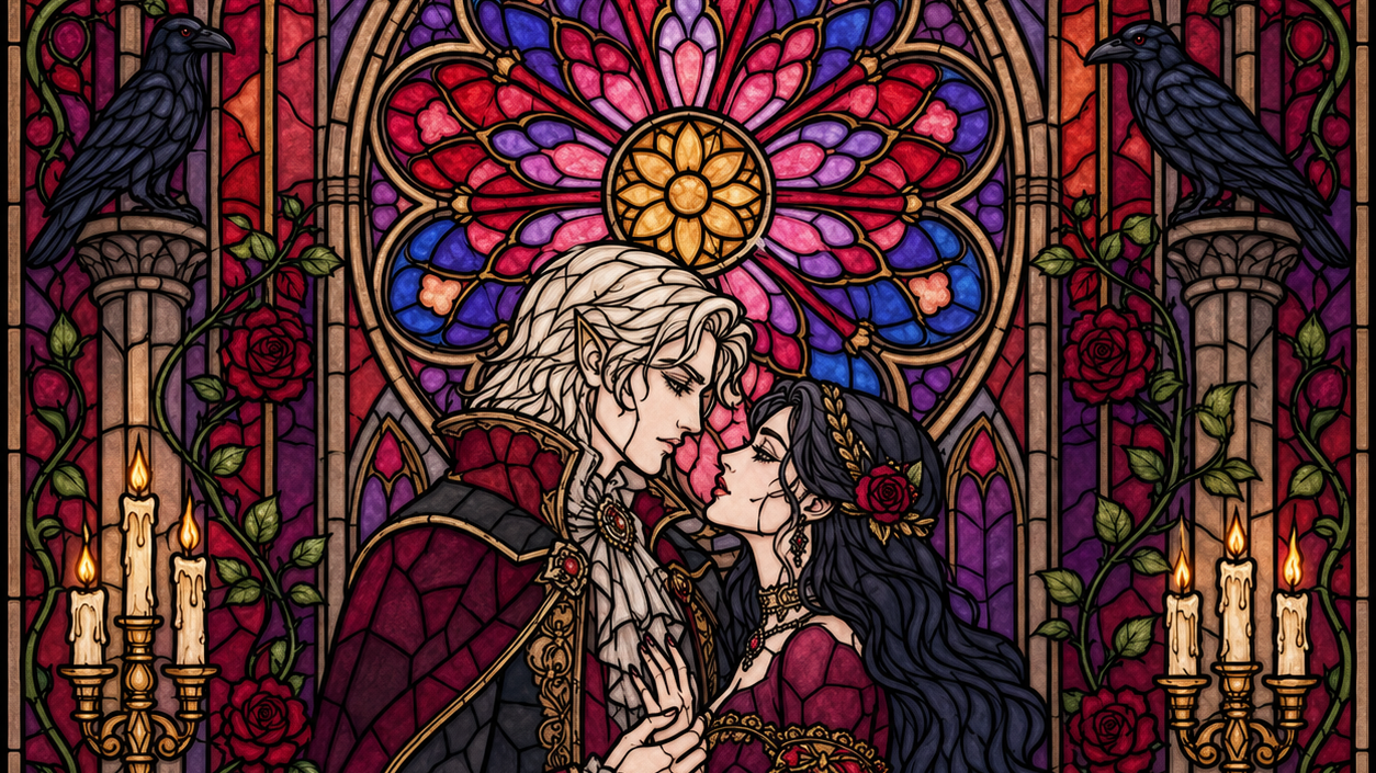 STAINED GLASS DARK ROMANCE