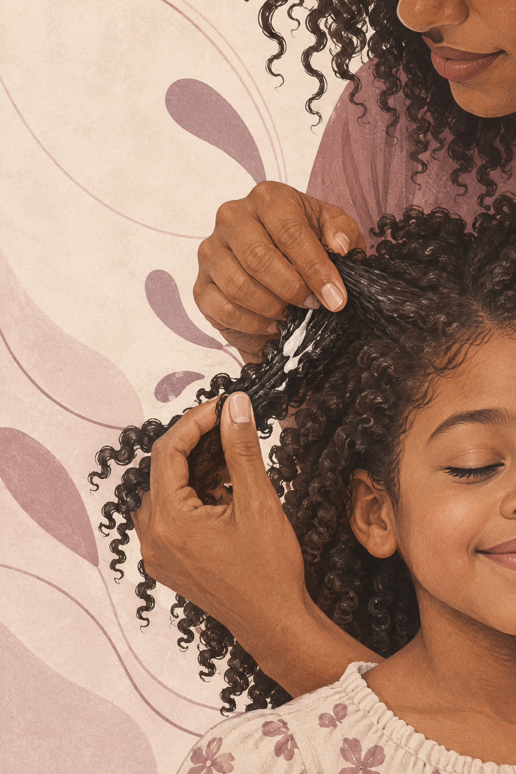 Keep Kids' Curls Moisturized Between Wash Days