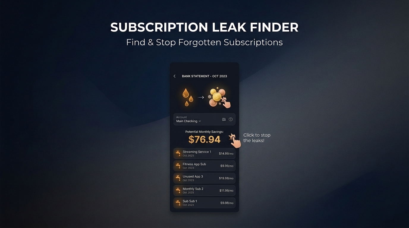 Subscription Leak Finder