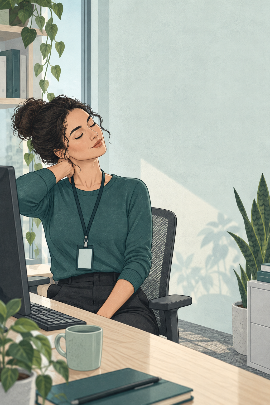 Help Desk Mobility: Loosen Your Neck, Hips, and Back During Queue Pauses