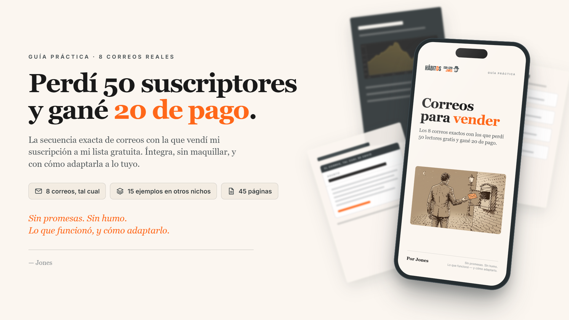 Correos para vender