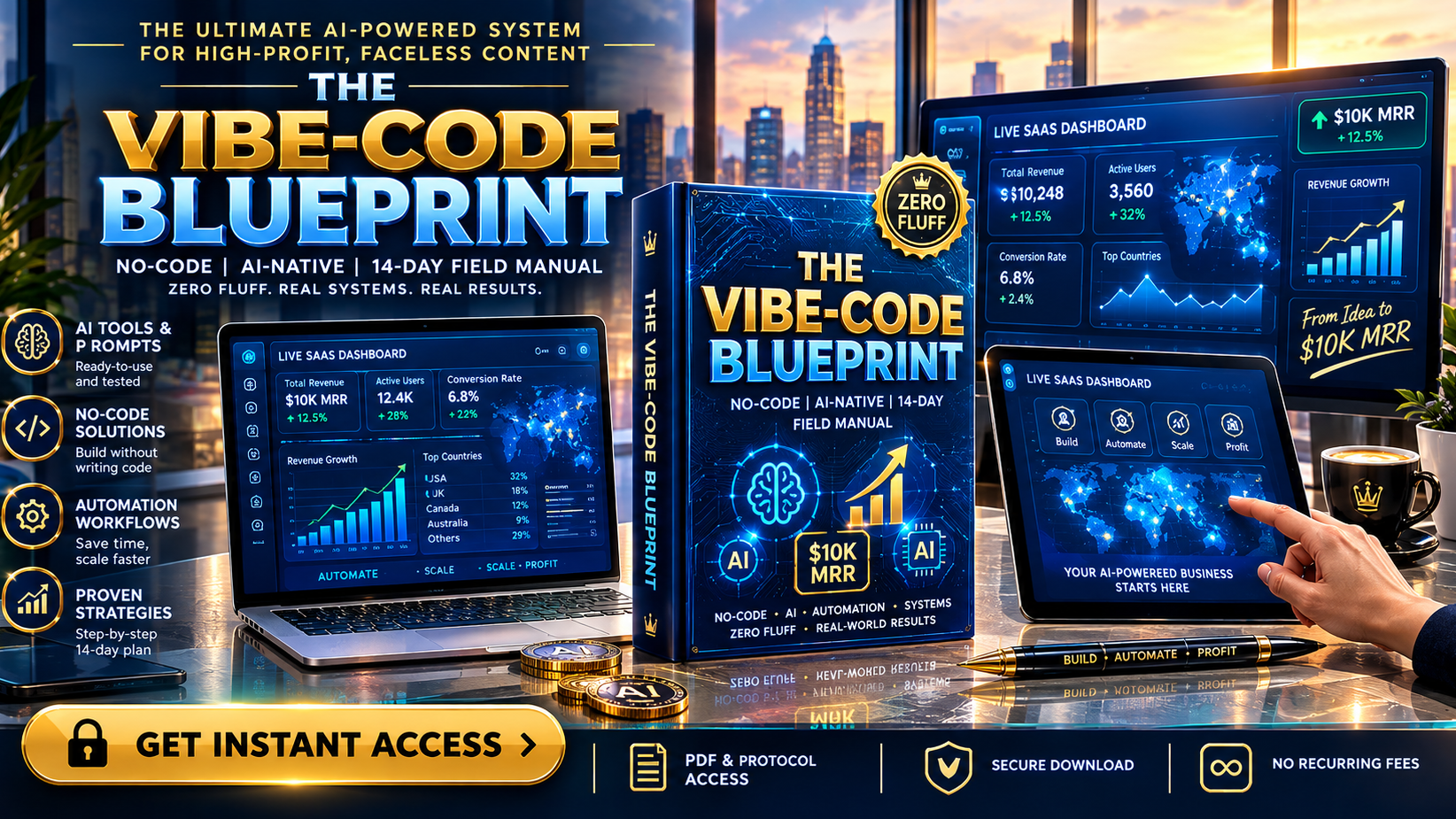 THE NO-CODE MICRO-SAAS LAUNCHPAD