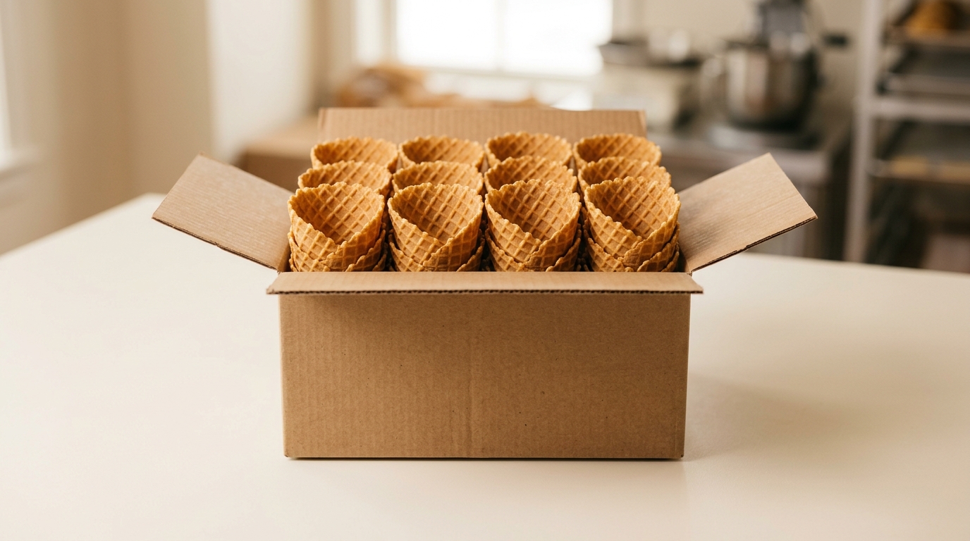 Wholesale ice cream cones