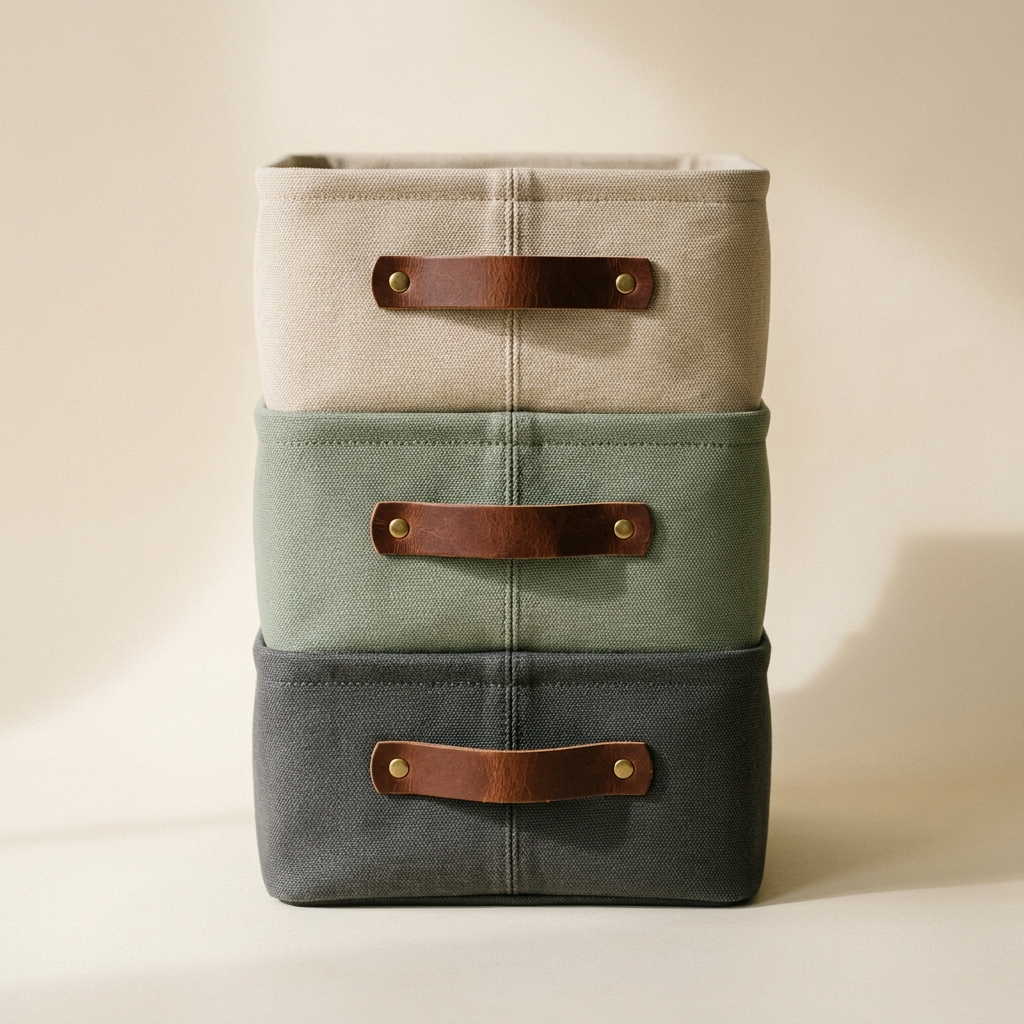 Canvas Storage Bins