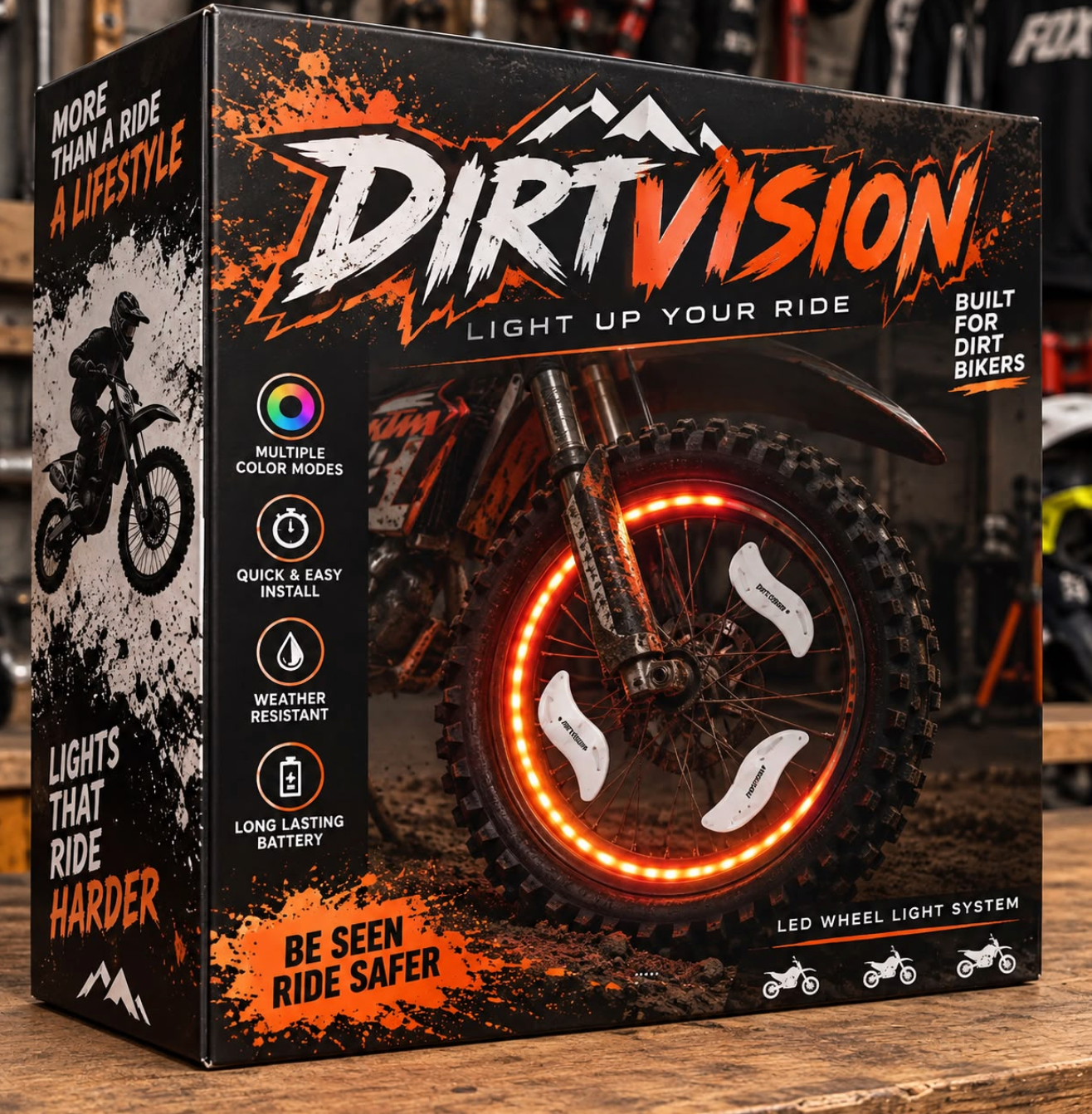 Dirt Vision Led Lights (15 Patterns)