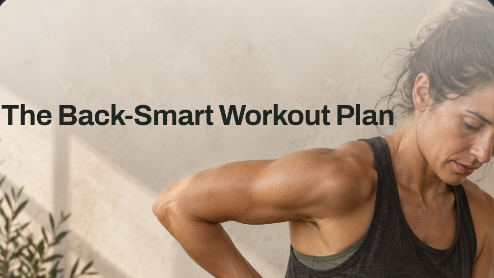 The Back-Smart Workout Plan