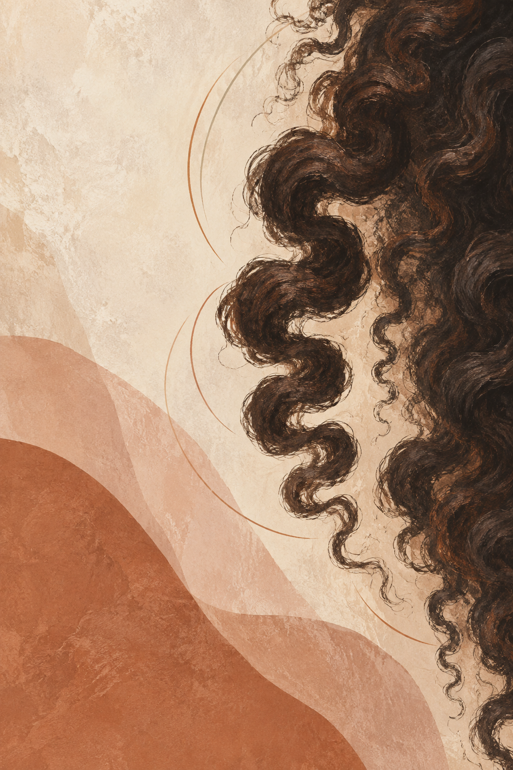 Keep Dry Curls Defined Without Soaking Them Every Morning