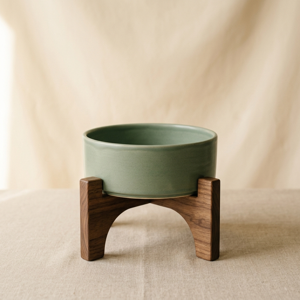 Elevated Ceramic Pet Bowl