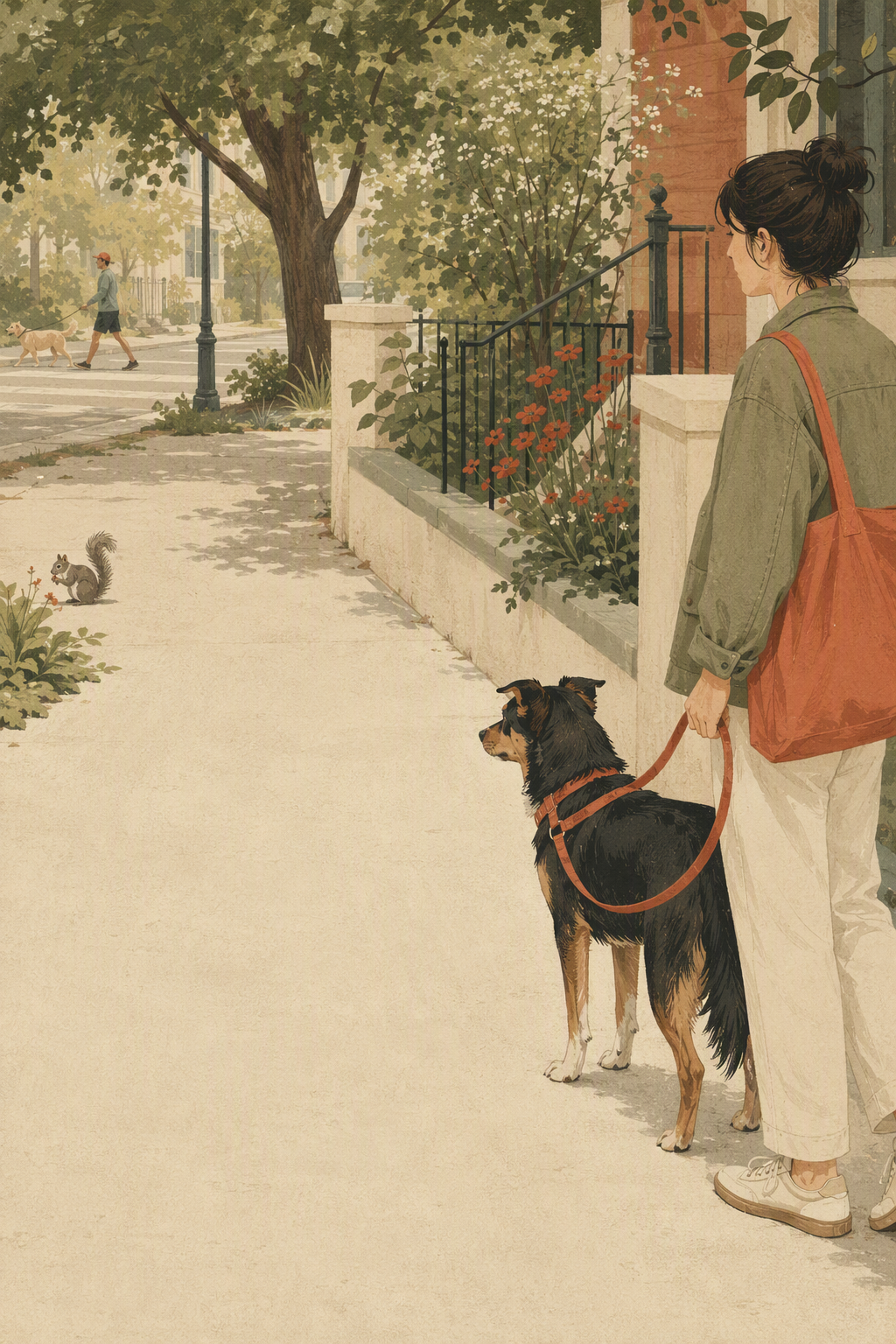 Calm Neighborhood Walks for First-Time Dog Owners