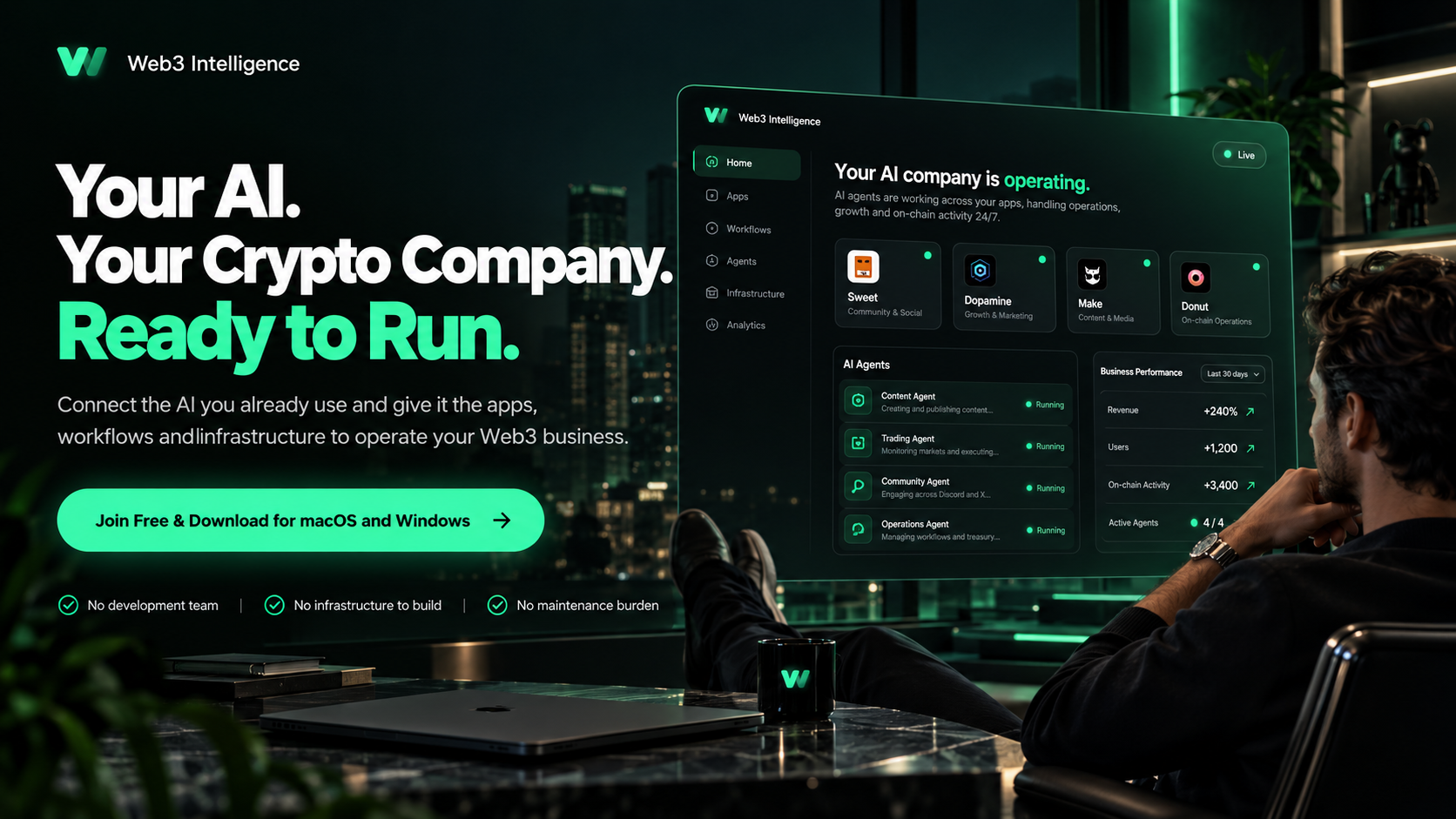 Web3 intelligence Desktop App