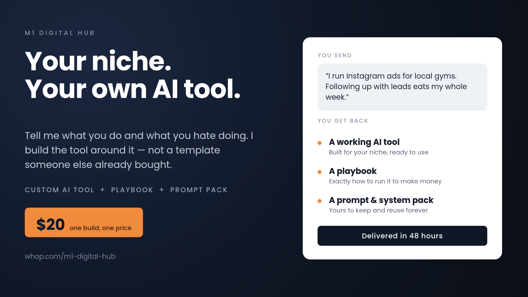 Custom AI Digital Product