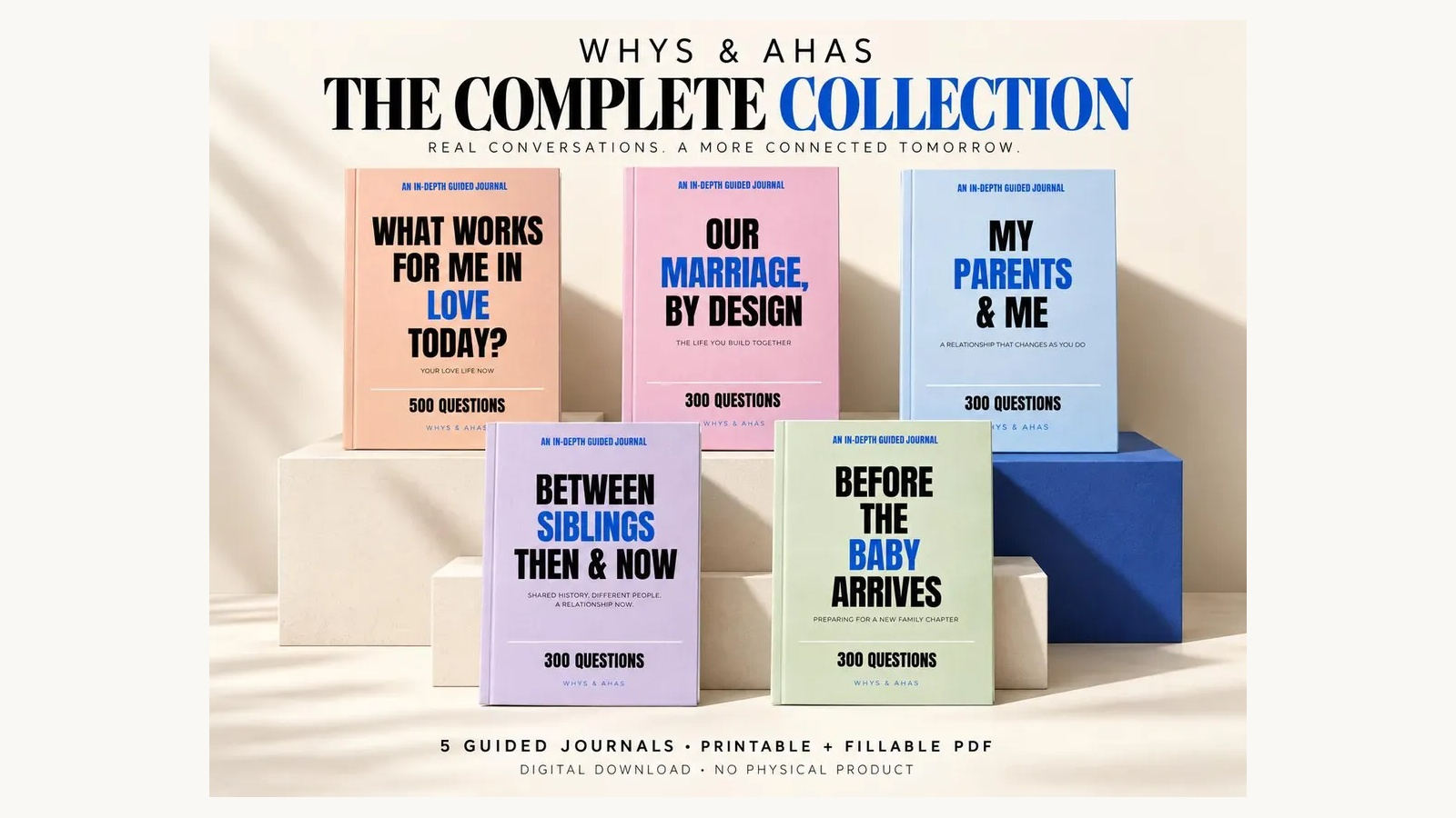 Complete Collection — All 5 Whys & Ahas Journals