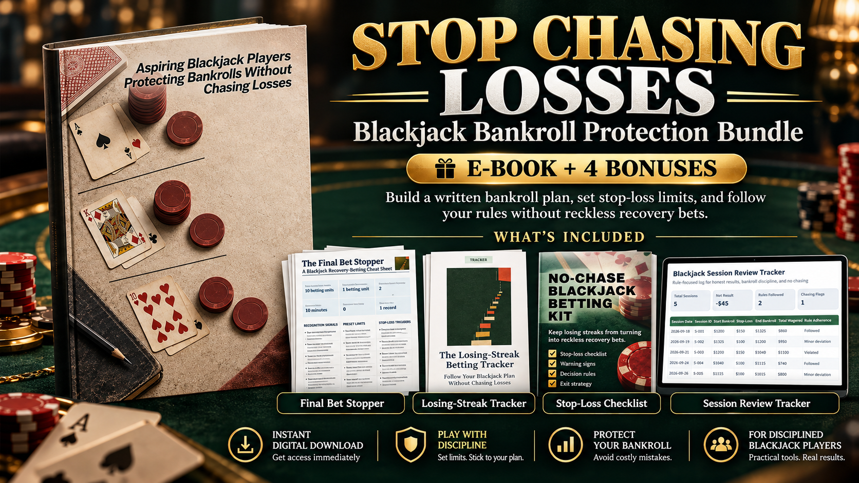 Aspiring Blackjack Players Protecting Bankrolls Without Chasing Losses