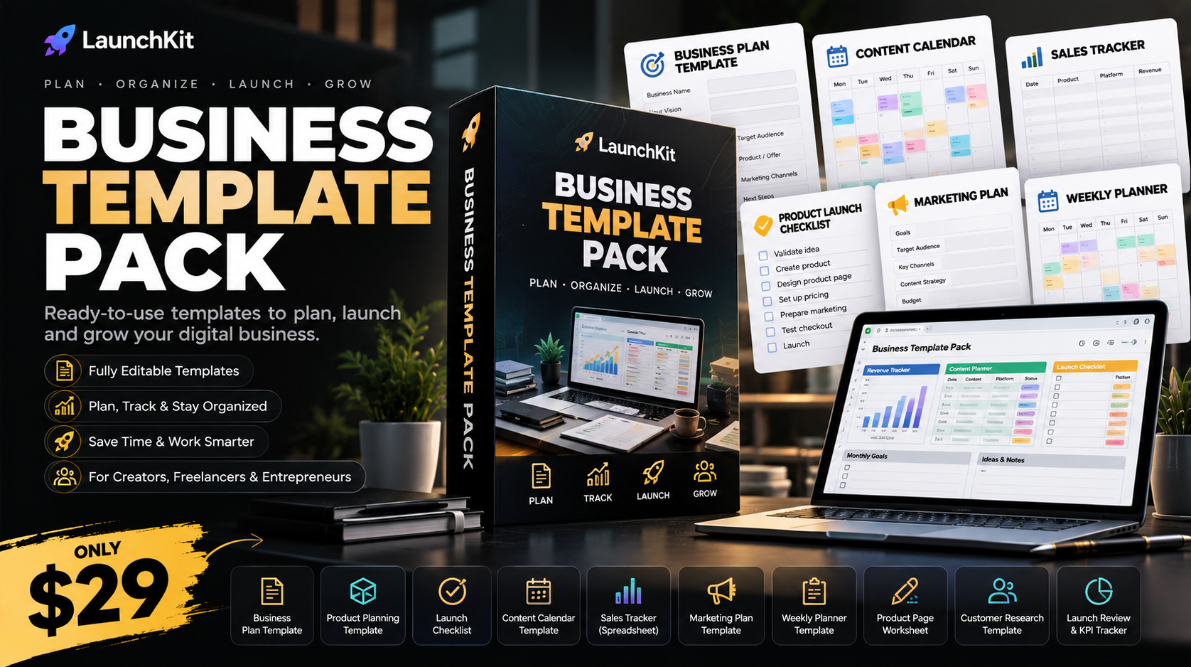 Business Template Pack