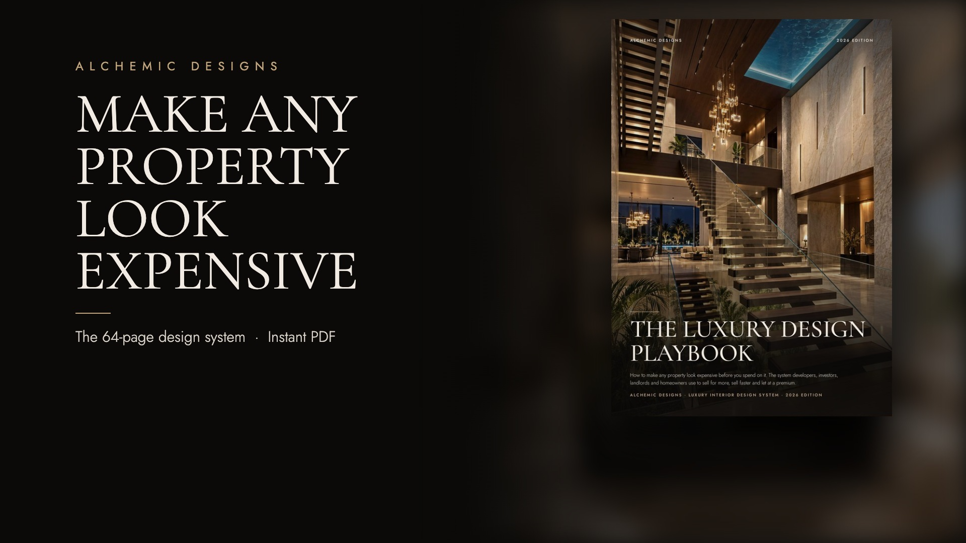 The Luxury Design Playbook - Sell for More, Sell Faster