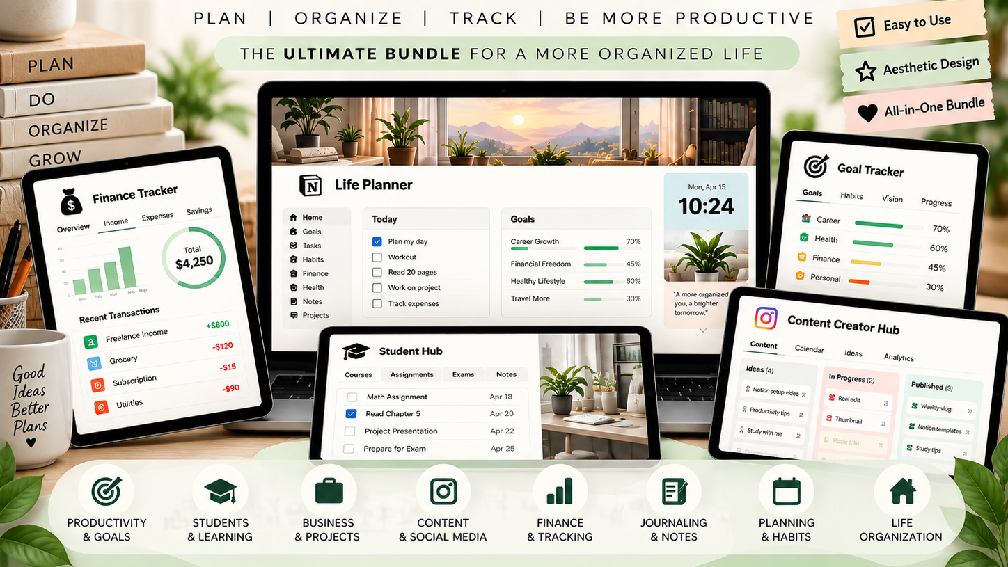Notion Templates Bundle