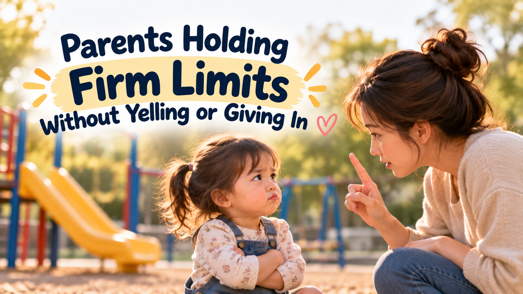 Parents Holding Firm Limits Without Yelling or Giving In