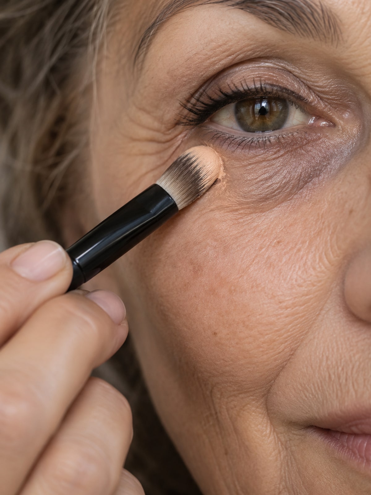 Soft Under-Eyes: Color-Correct and Conceal Without Cakiness