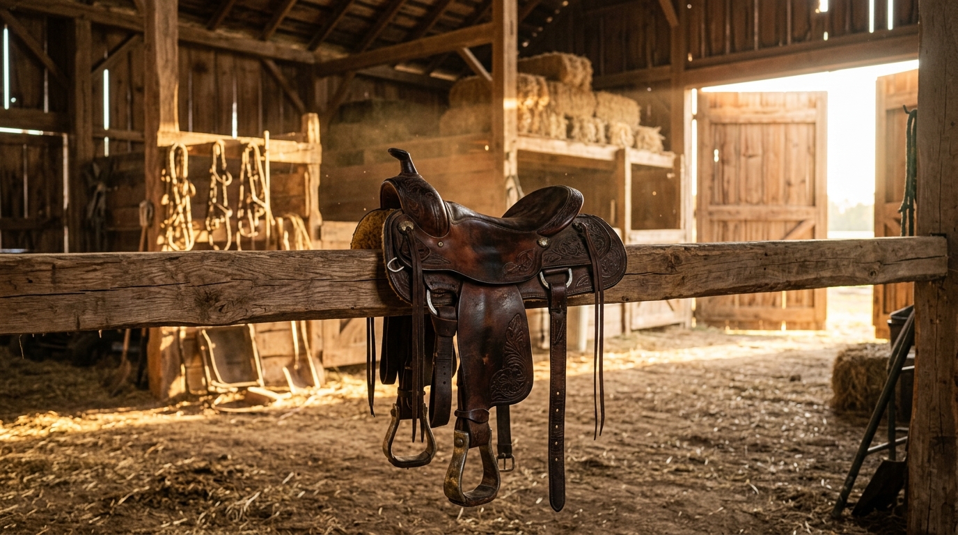 Used Western Saddle