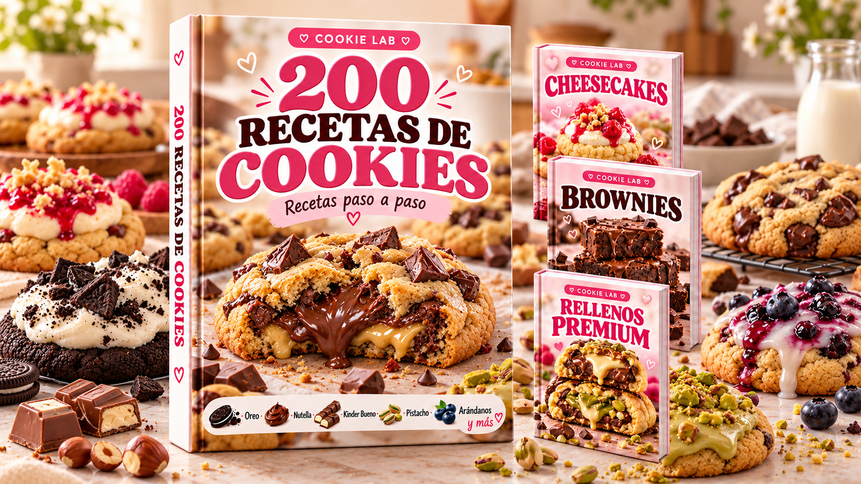 COOKIE LAB BIBLE - 200 New York Cookies Virales + Costos y Precios de Venta.