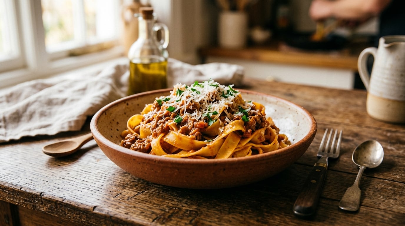 Tagliatelle Bolognese