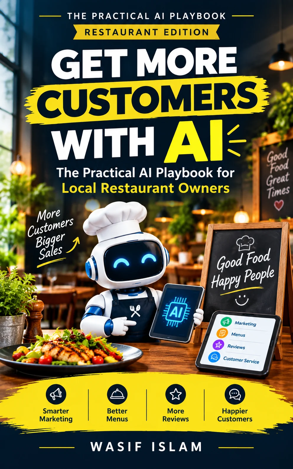 Get More Customers with AI:The Practical AI Playbook for Local Restaurant Owners