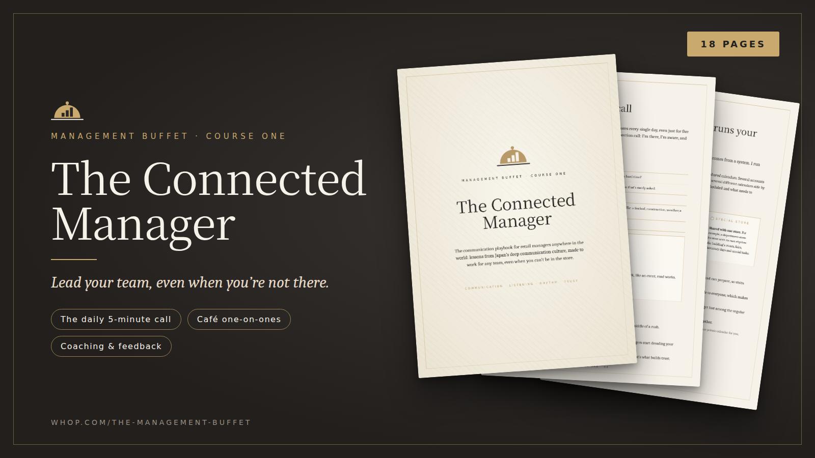 The Connected Manager