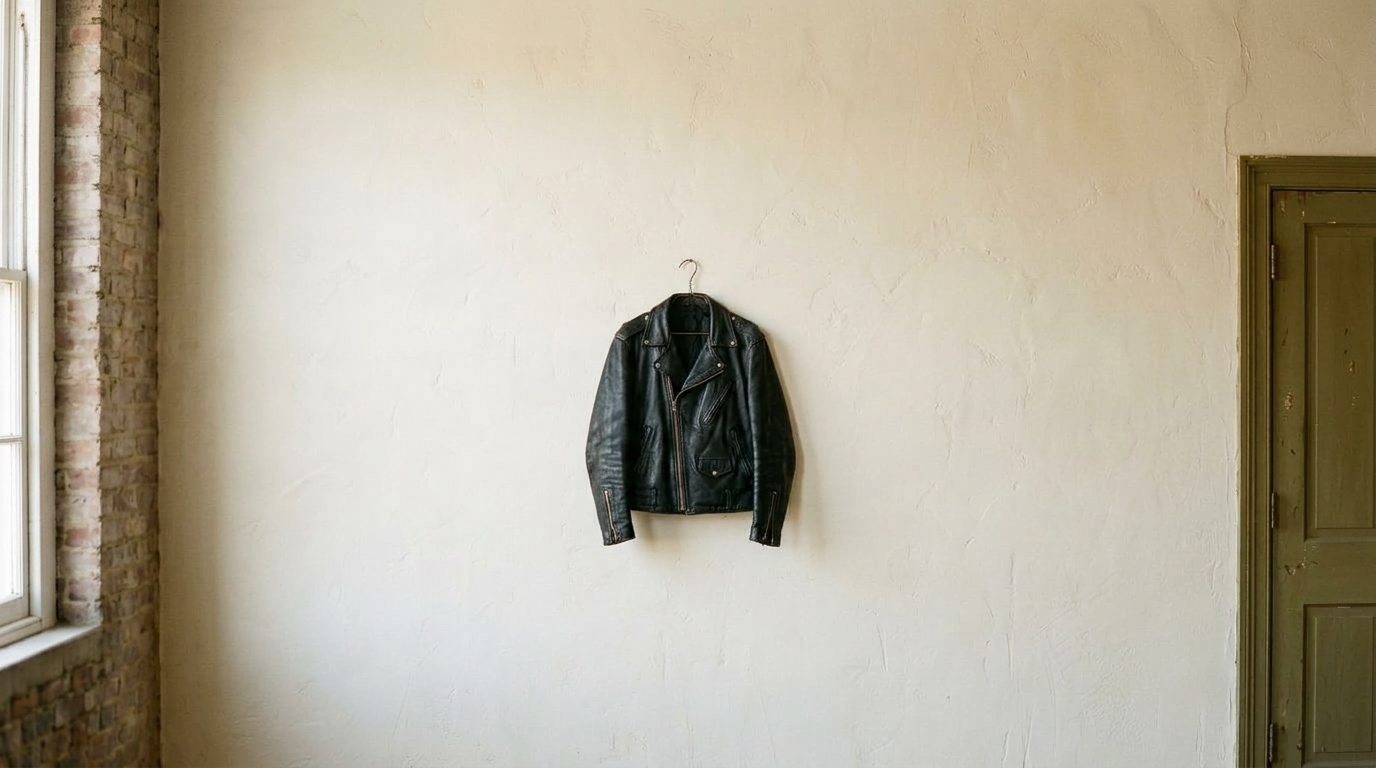 1980s Leather Moto Jacket