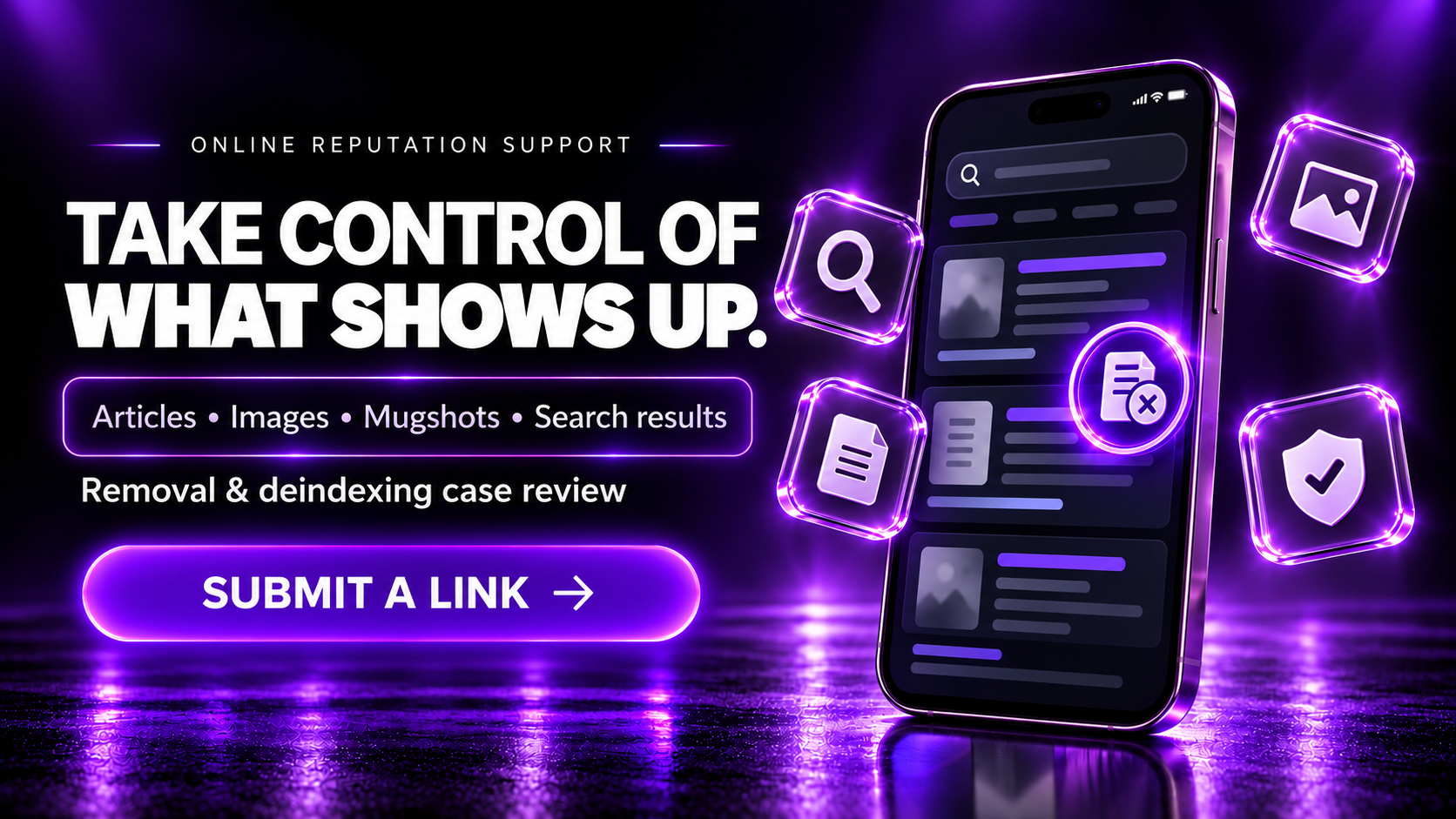 Google Deindexing & Content Removal Service