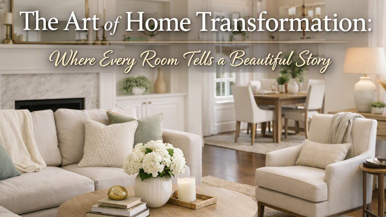 The Art of Home Transformation: A Room by Room Staging Guide