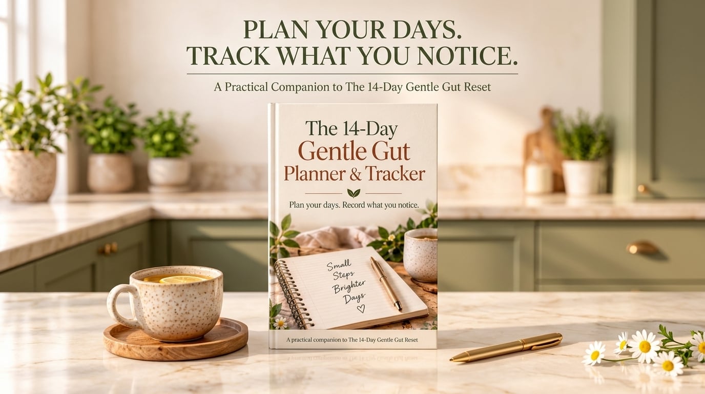 The 14-Day Gentle Gut Planner & Tracker