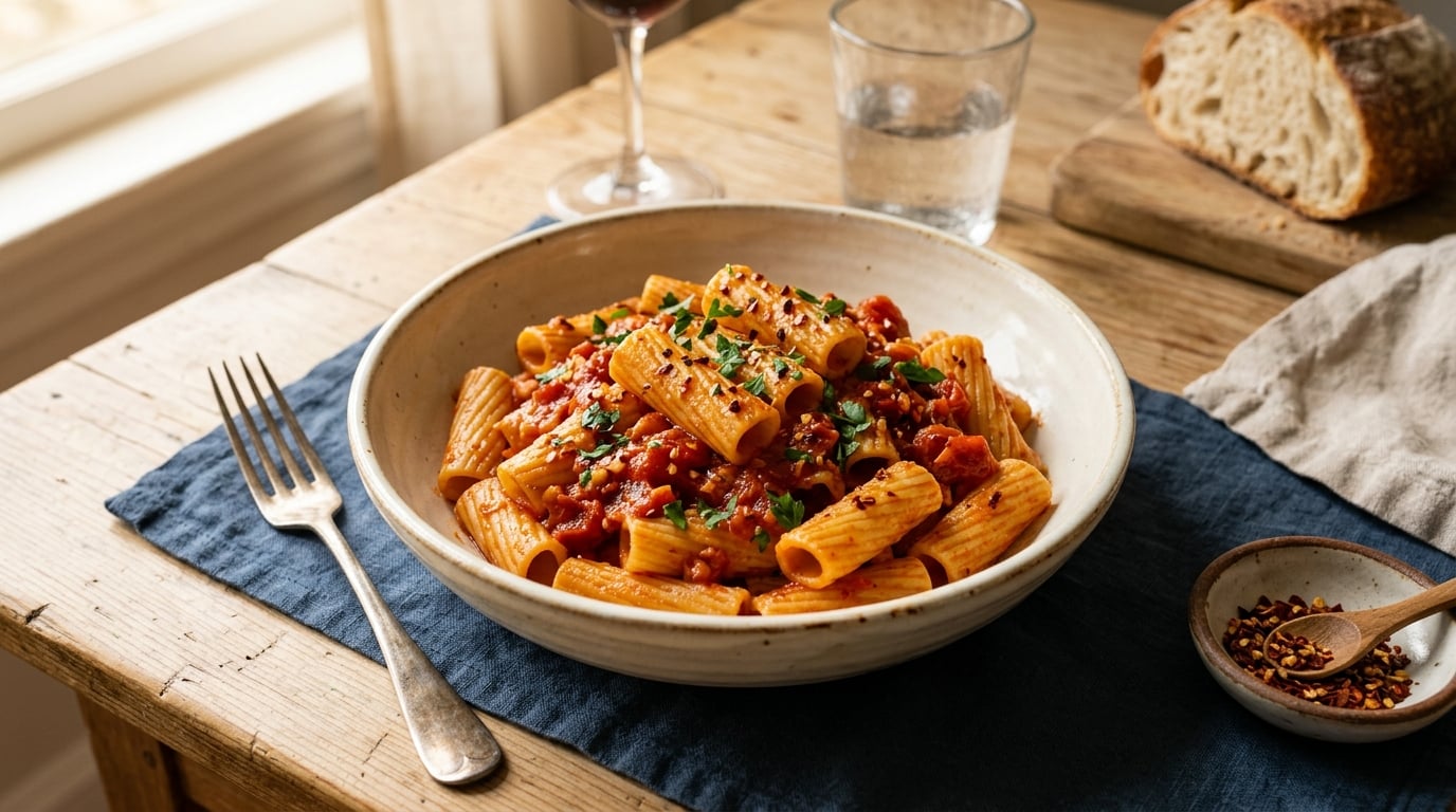 Rigatoni Arrabbiata