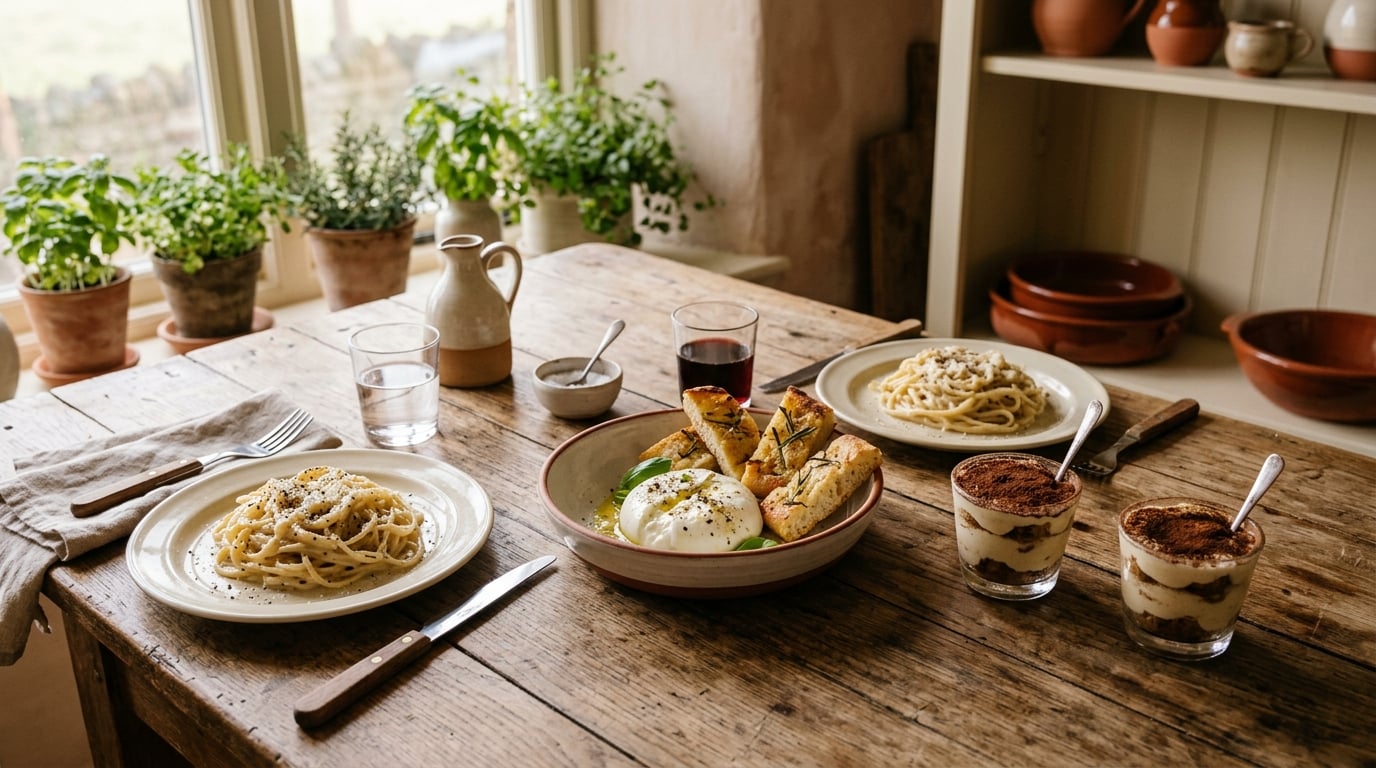 Dinner for Two from Osteria Luna