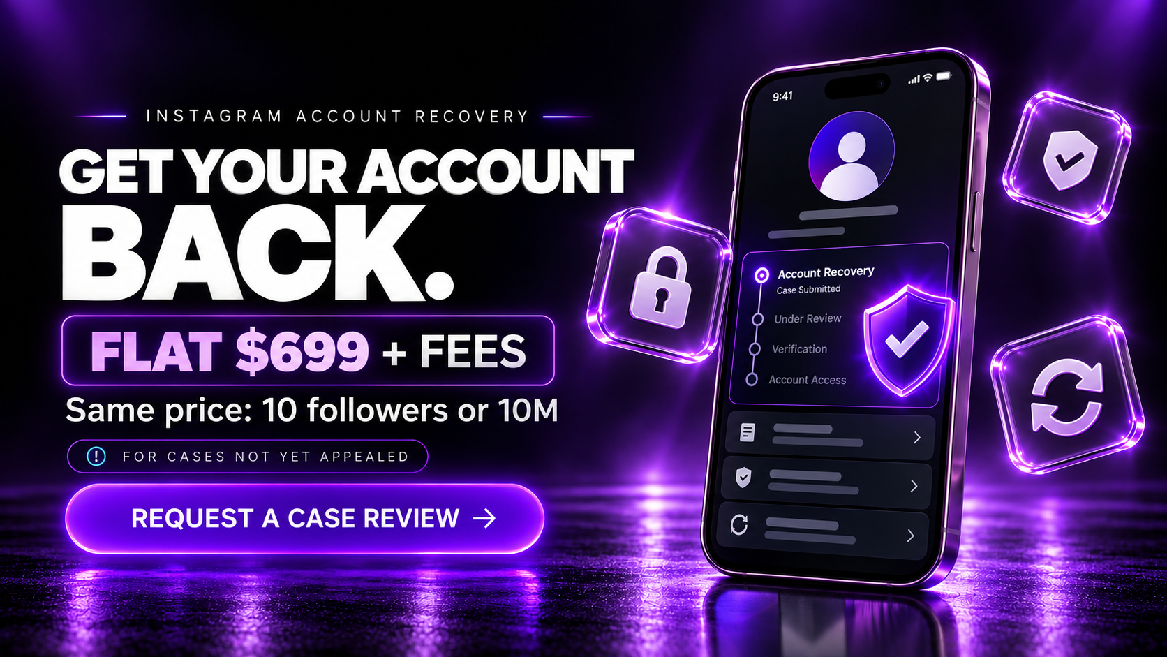Instagram Account Recovery Service