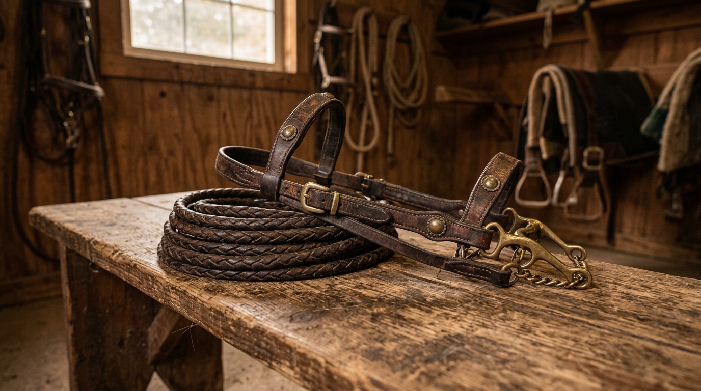 Used Bridle and Reins